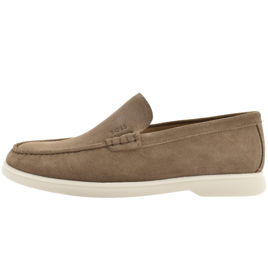BOSS Sienne Loafers Brown Mainline Menswear United States